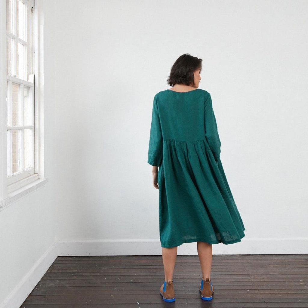   Journee linen dress Montaigne - Stay Wild Collective  
