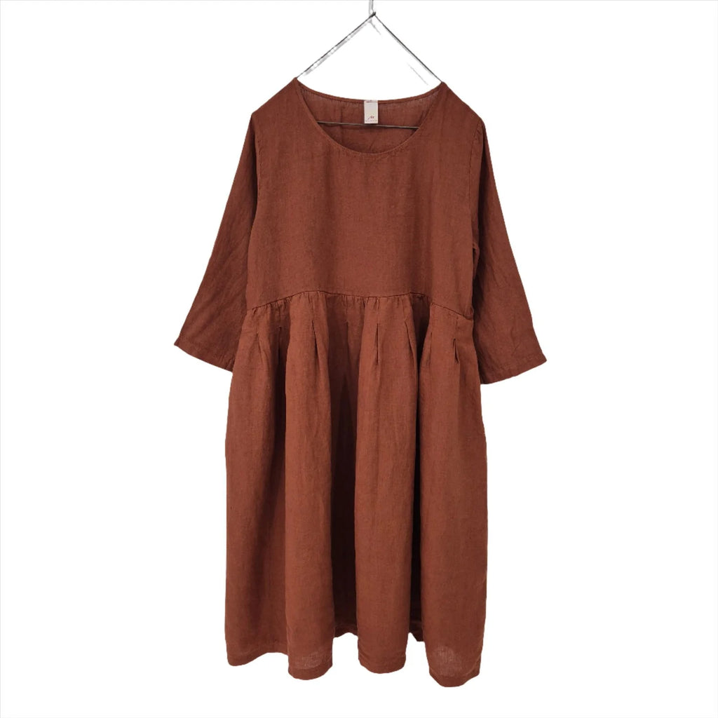 Journee linen dress Montaigne - Stay Wild Collective