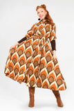 Keshet Cypress Midi Shirt Dress - Brown - Stay Wild Collective  Dress