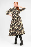 Keshet Cypress Midi Shirt Dress - Steel - Stay Wild Collective  Dress