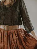 Kloth Isla black linen blouse - Stay Wild Collective