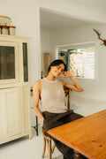Knitted linen singlet Montaigne - Stay Wild Collective  