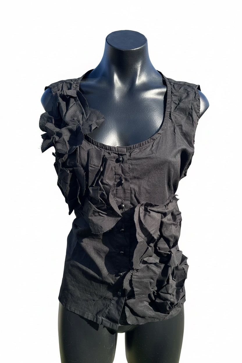 Shirts & Tops  Krista Larson Hibiscus cami black CV O/S - Stay Wild Collective
