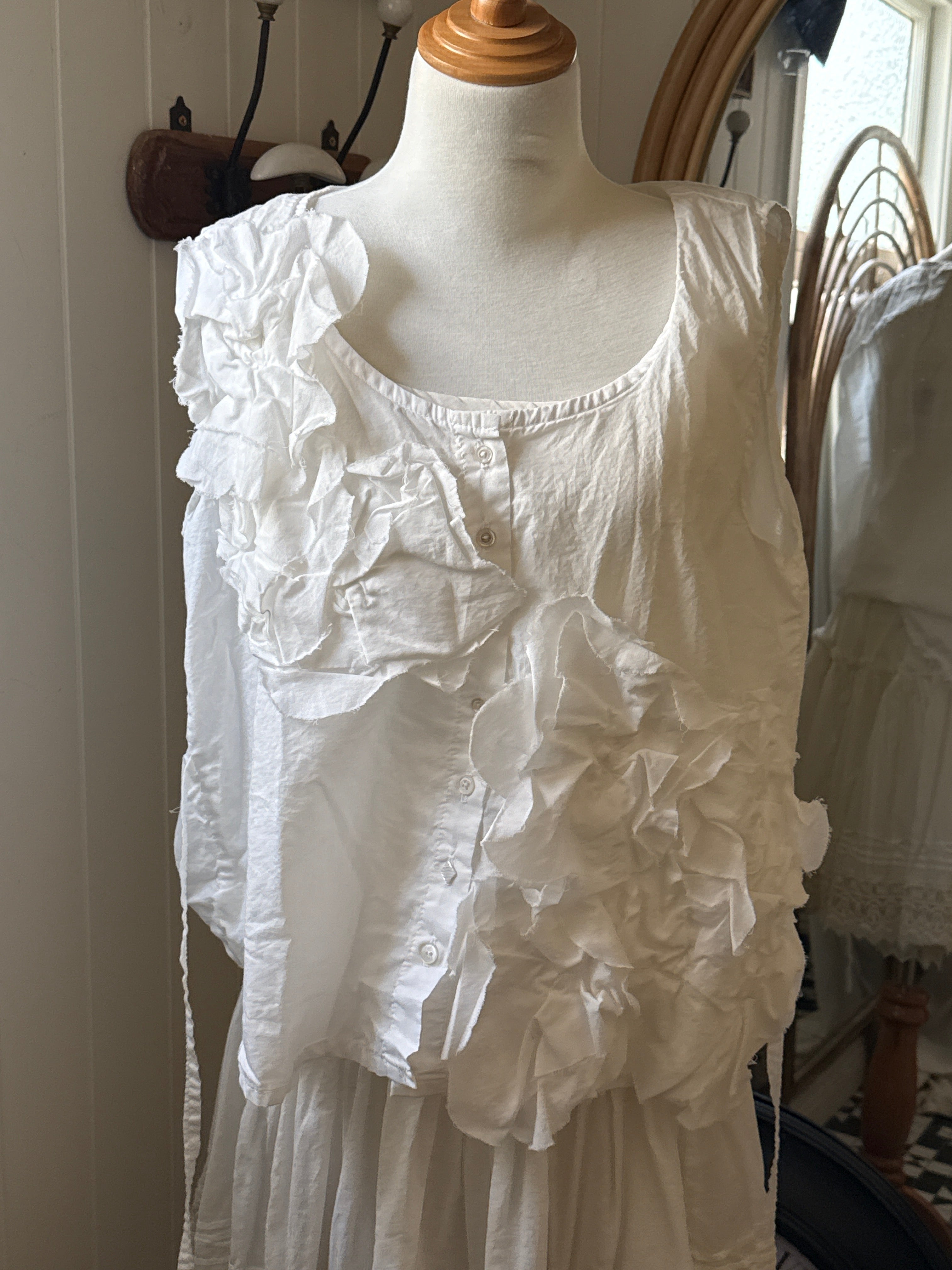 Shirts & Tops  Krista Larson Hibiscus cami cream CV O/S - Stay Wild Collective  