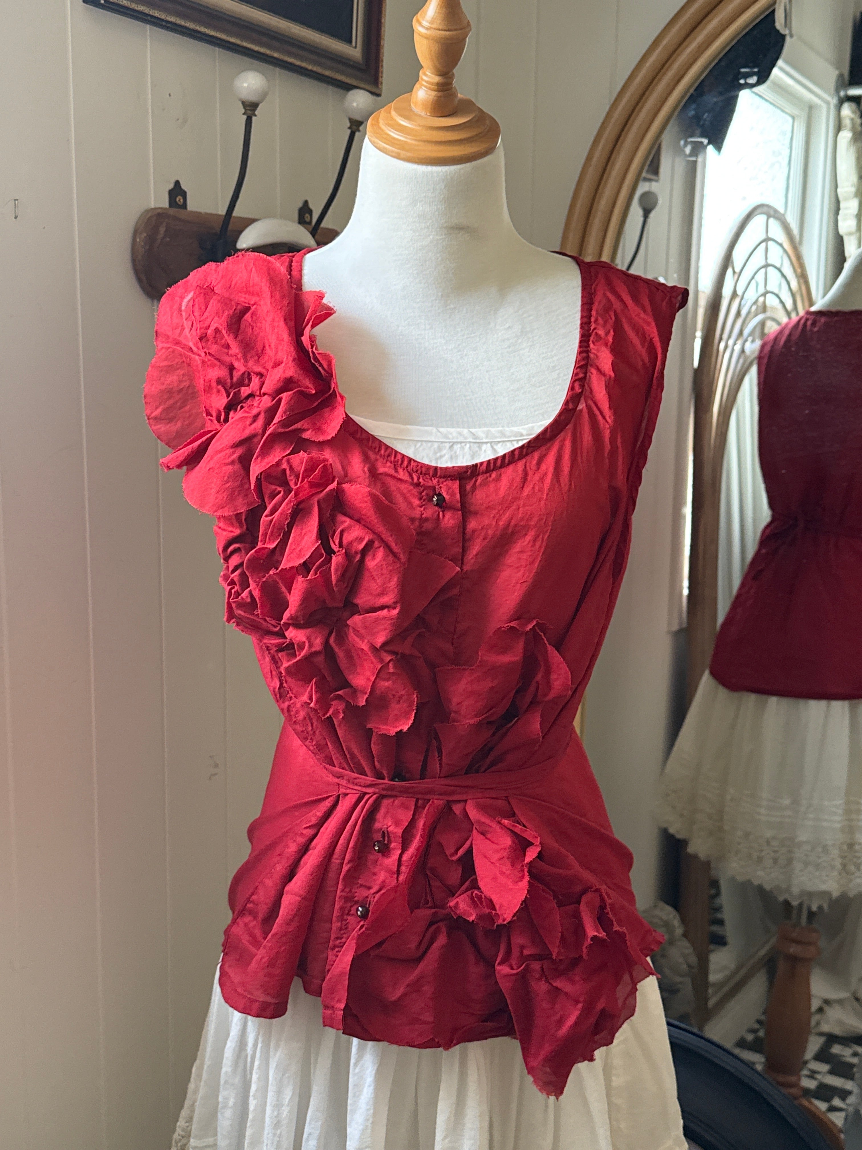Shirts & Tops  Krista Larson Hibiscus cami valentine CV O/S - Stay Wild Collective  