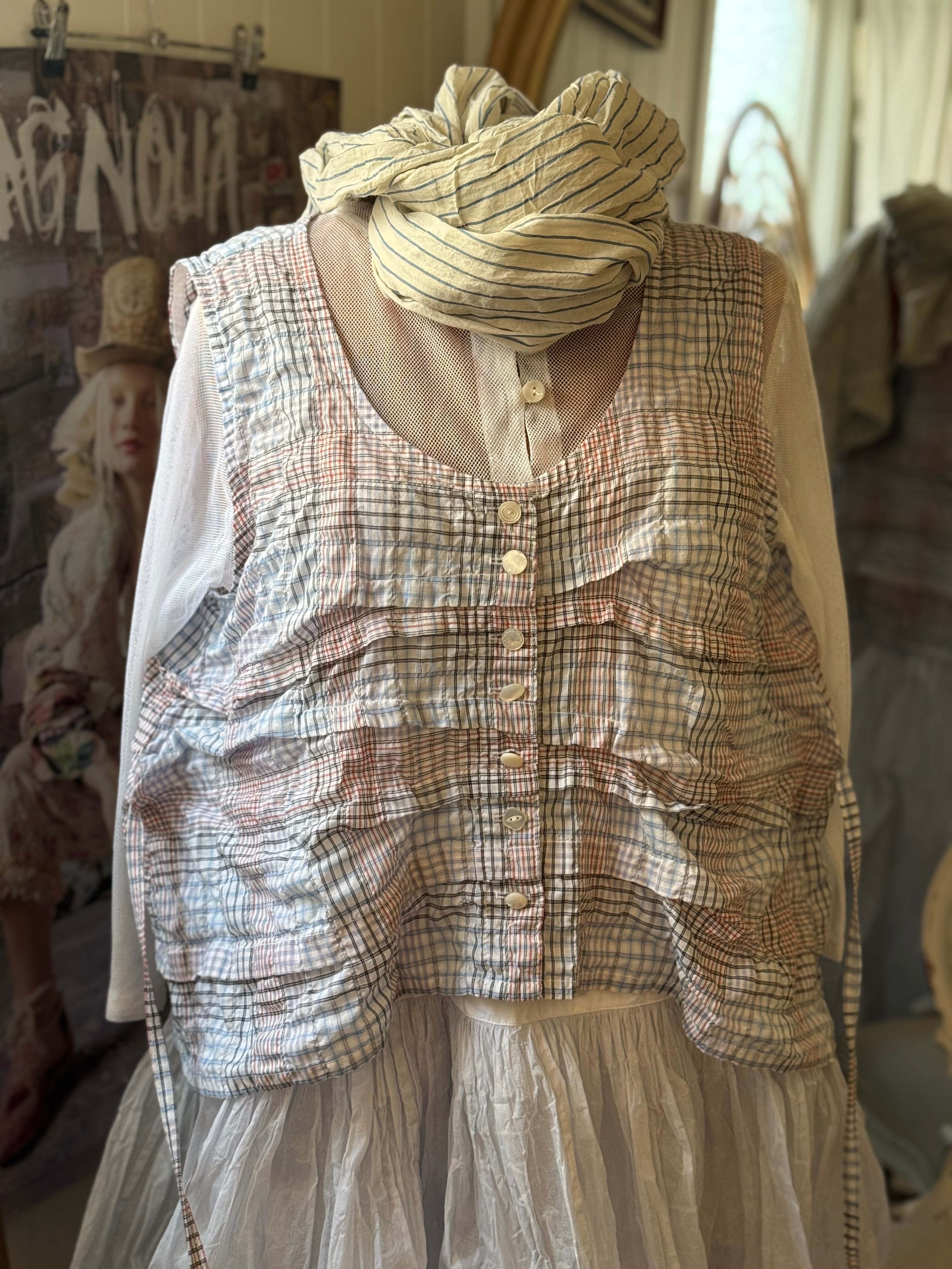  Krista Larson Smashed cami lapis O/S - Stay Wild Collective  Shirts & Tops