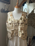 Shirts & Tops  Krista Larson smashed cami embroidered exquisite silk O/S - Stay Wild Collective  