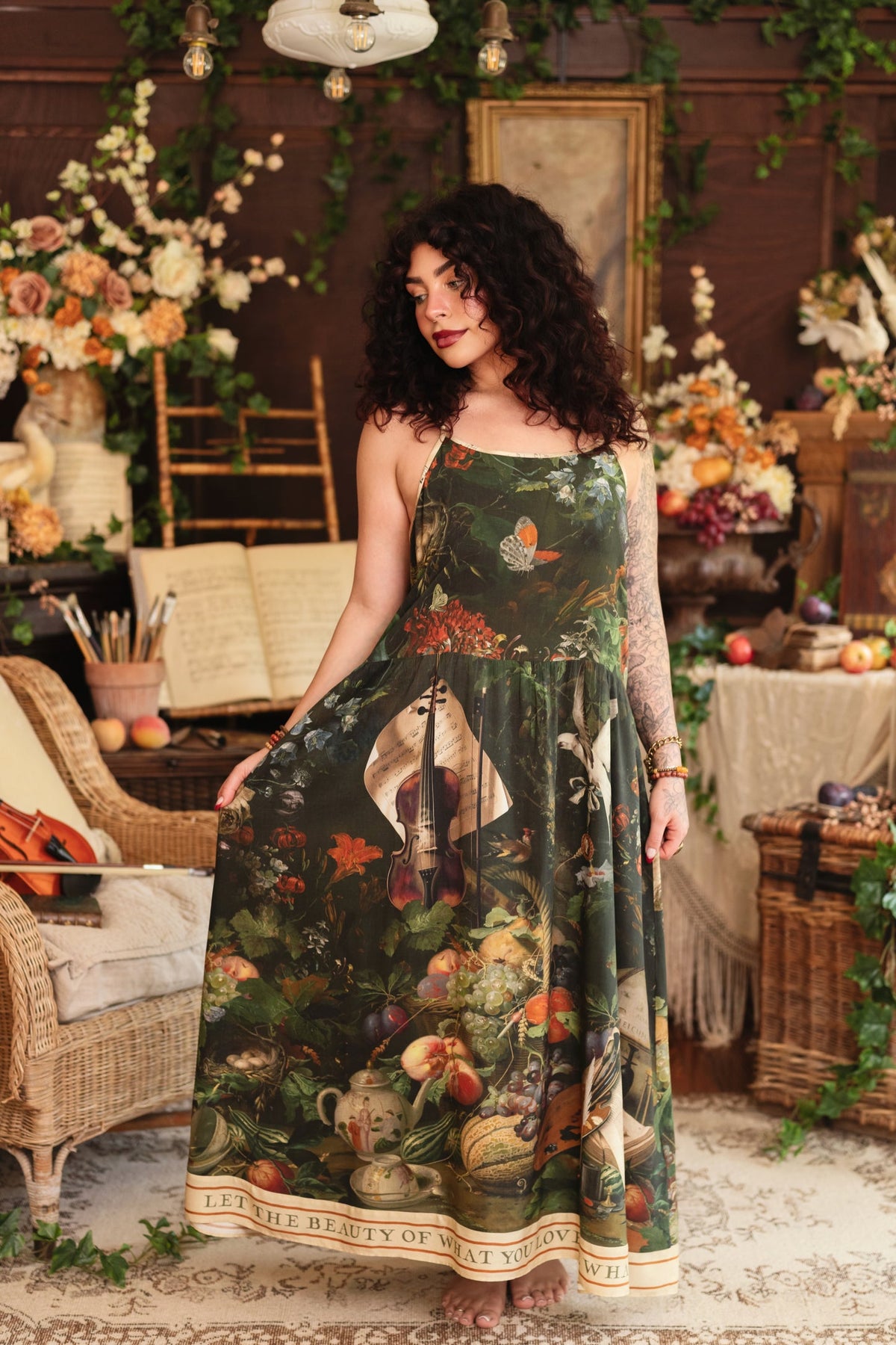 LABOUR OF LOVE BOHÉME SLIP DRESS - Stay Wild Collective