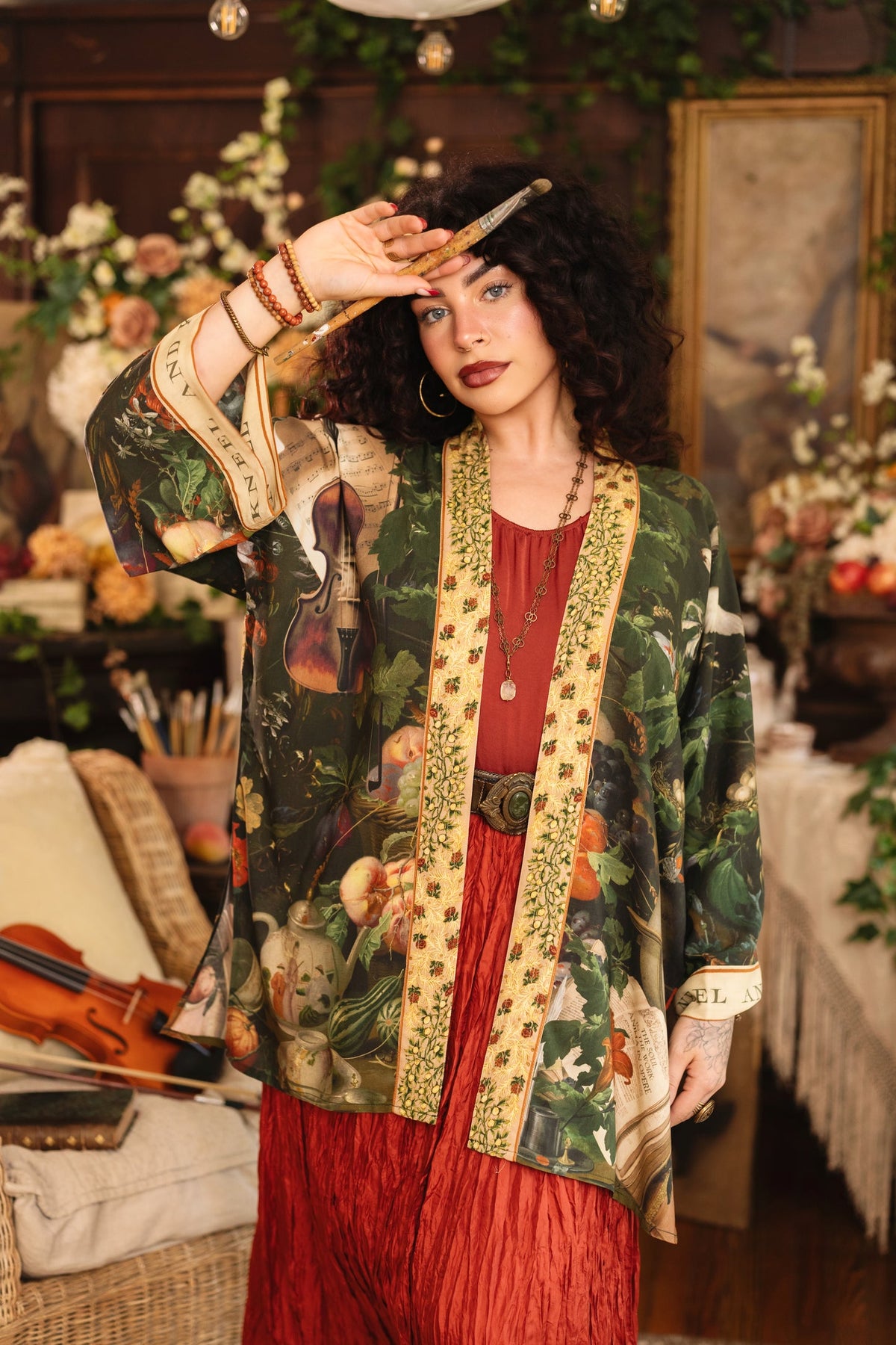 LABOUR OF LOVE MATINÉE DUSTER (MID-LENGTH) - Stay Wild Collective