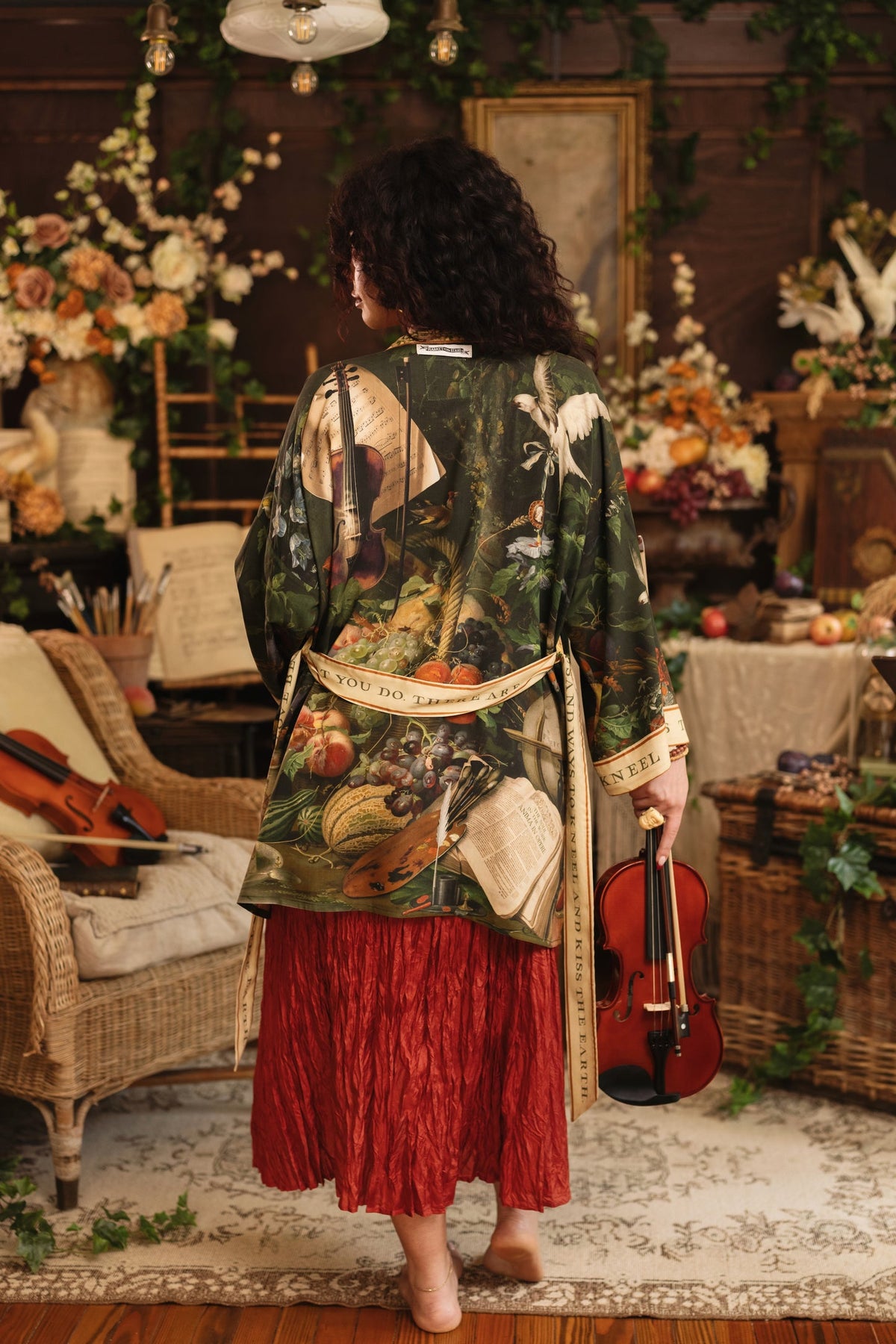 LABOUR OF LOVE MATINÉE DUSTER (MID-LENGTH) - Stay Wild Collective