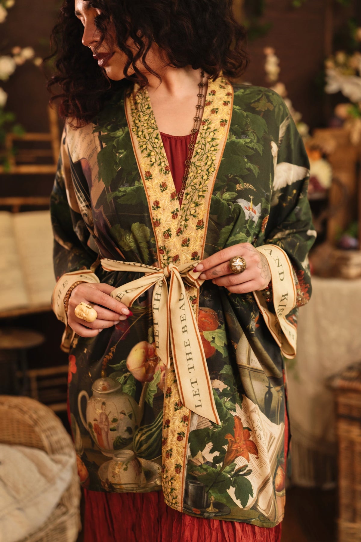 LABOUR OF LOVE MATINÉE DUSTER (MID-LENGTH) - Stay Wild Collective
