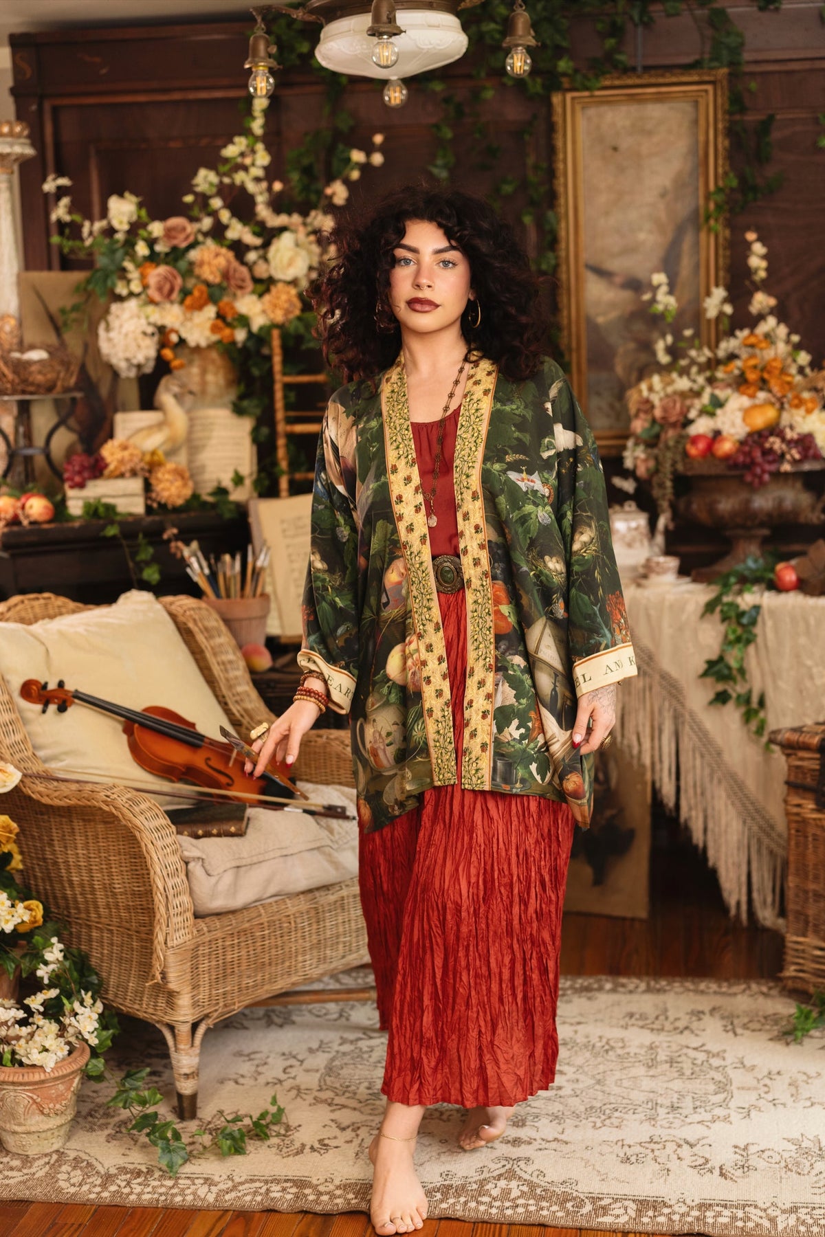 LABOUR OF LOVE MATINÉE DUSTER (MID-LENGTH) - Stay Wild Collective