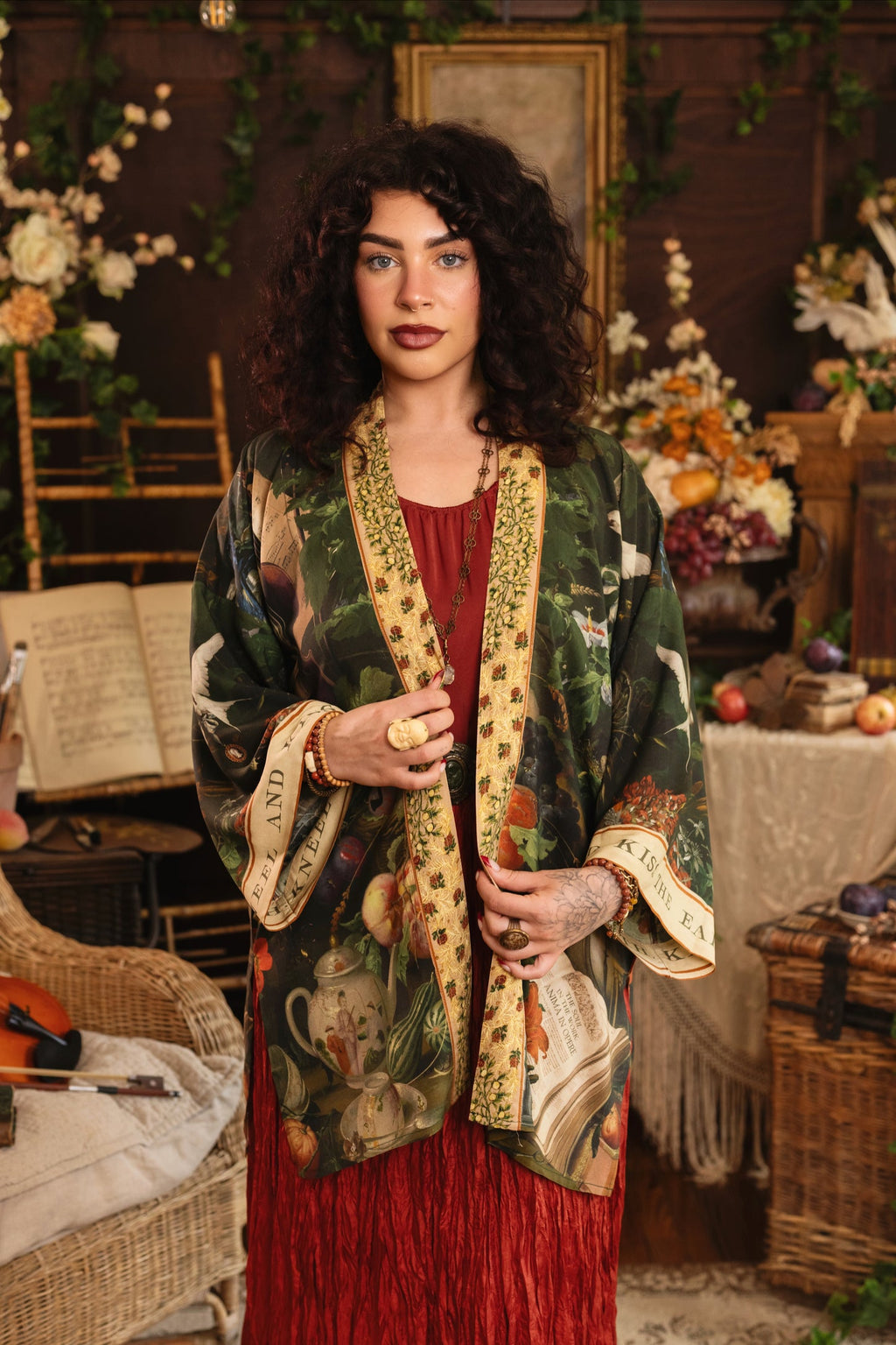 LABOUR OF LOVE MATINÉE DUSTER (MID-LENGTH) - Stay Wild Collective