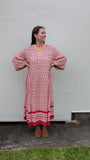 Samode Dress | Print A red maxi - Stay Wild Collective  Dresses