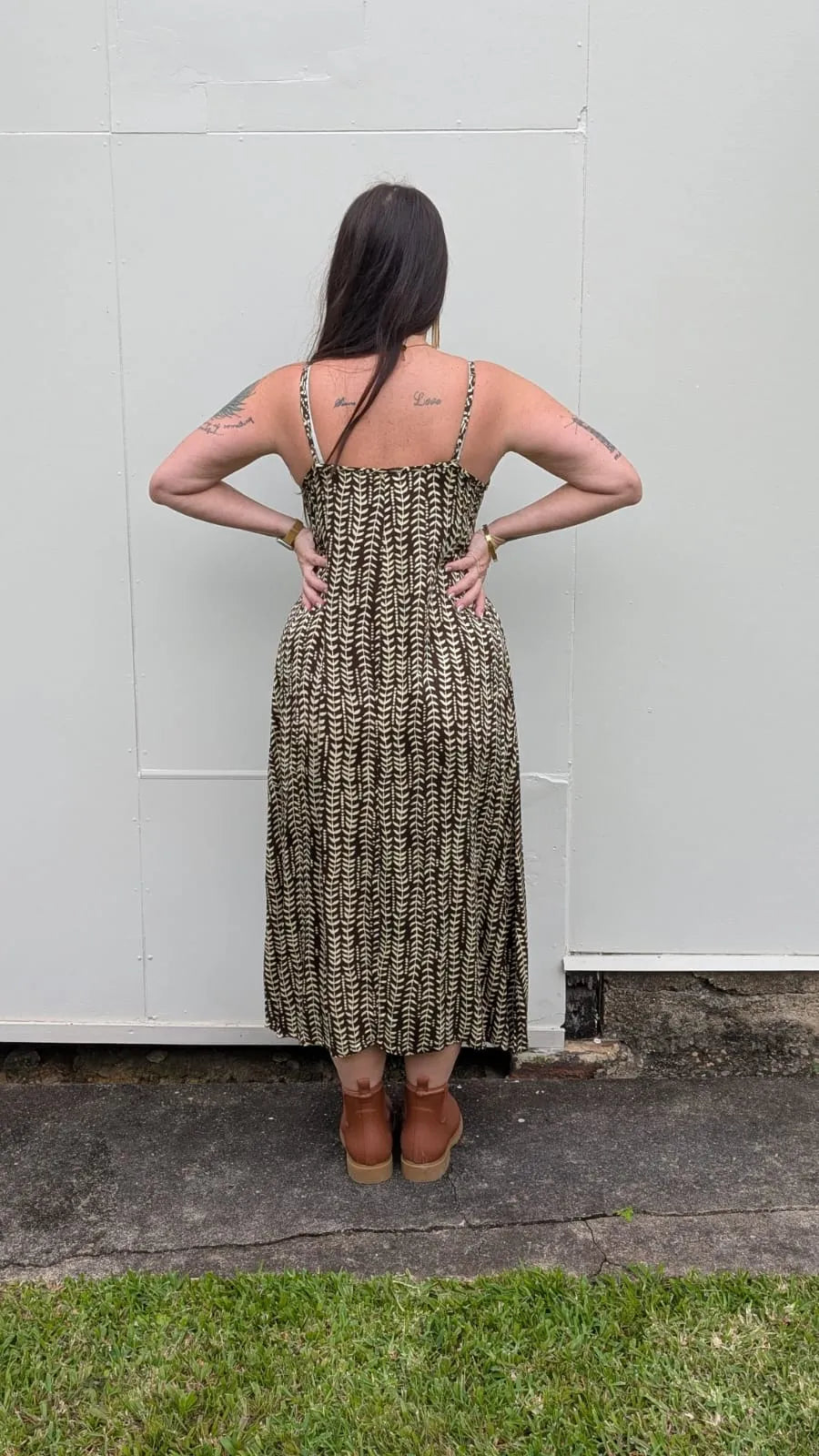 Ladli LeJardin Long Slip Dress - Stay Wild Collective  Dress