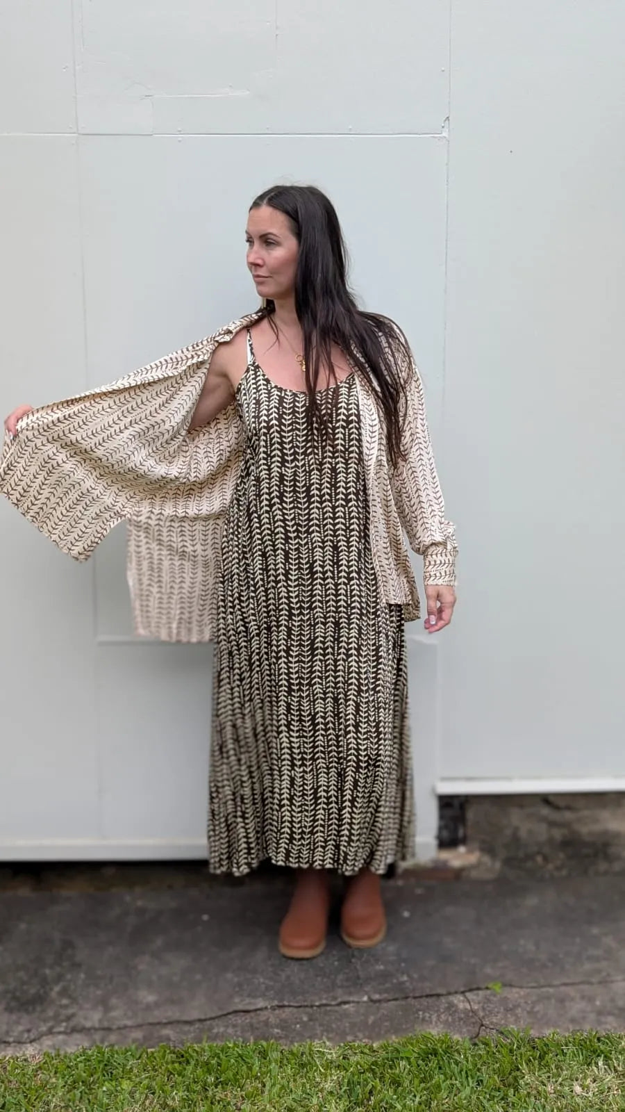 Ladli LeJardin Long Slip Dress - Stay Wild Collective  Dress