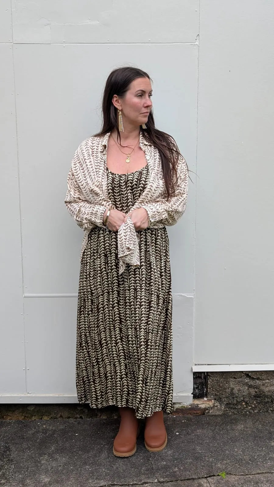 Ladli LeJardin Long Slip Dress - Stay Wild Collective  Dress