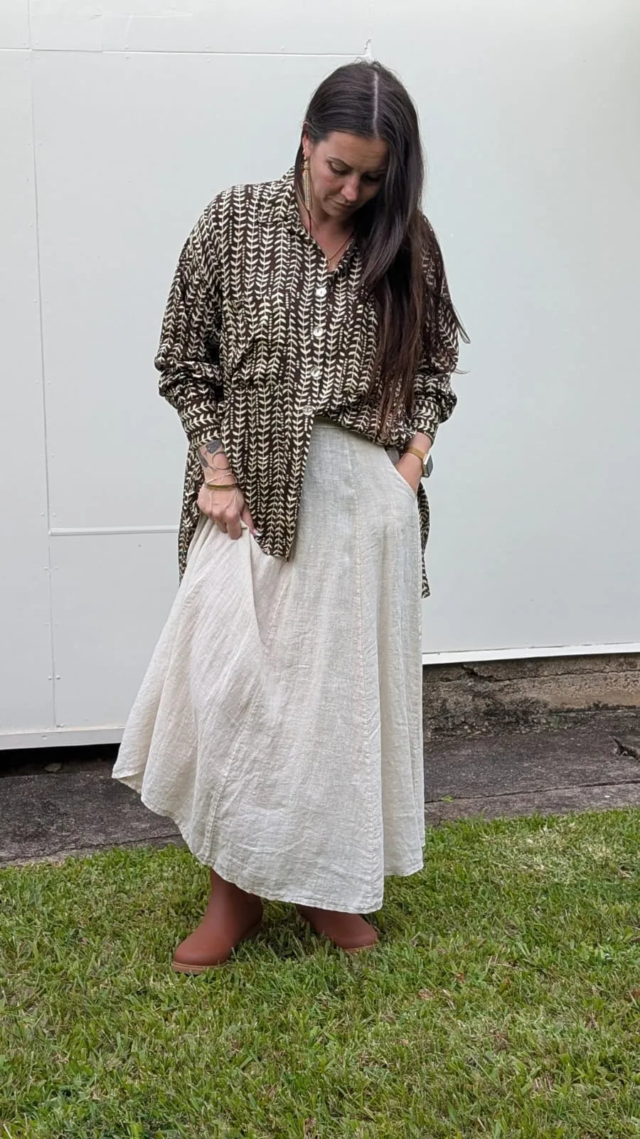 Ladli Lejardin Boyfriend Shirt - Stay Wild Collective  Top