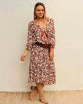 Ladli Samode Dress | Cognac - Stay Wild Collective  Dresses