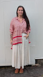 Ladli Lejardin Boyfriend Shirt Red - Stay Wild Collective  Top