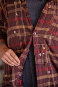 Magnolia Pearl Check Adison Workshirt TOP 1391-STMBL-OS - Stay Wild Collective  Magnolia pearl