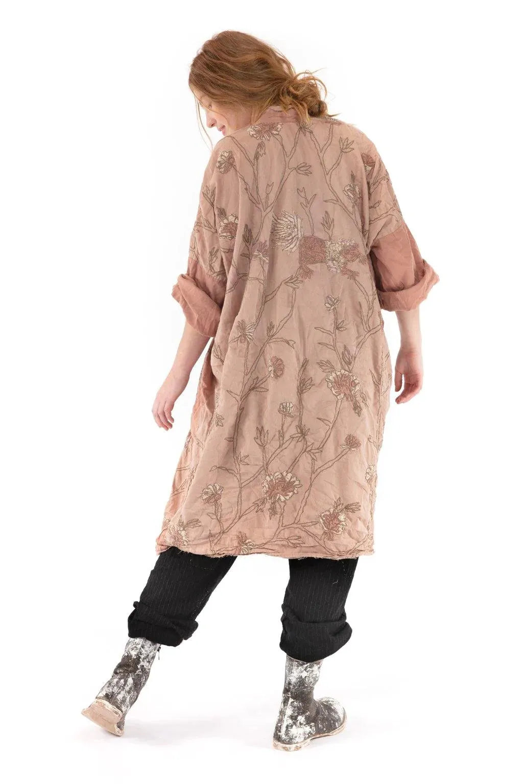 Magnolia Pearl Lilikoi kimono flower jacket 479 - Stay Wild Collective  Coats & Jackets