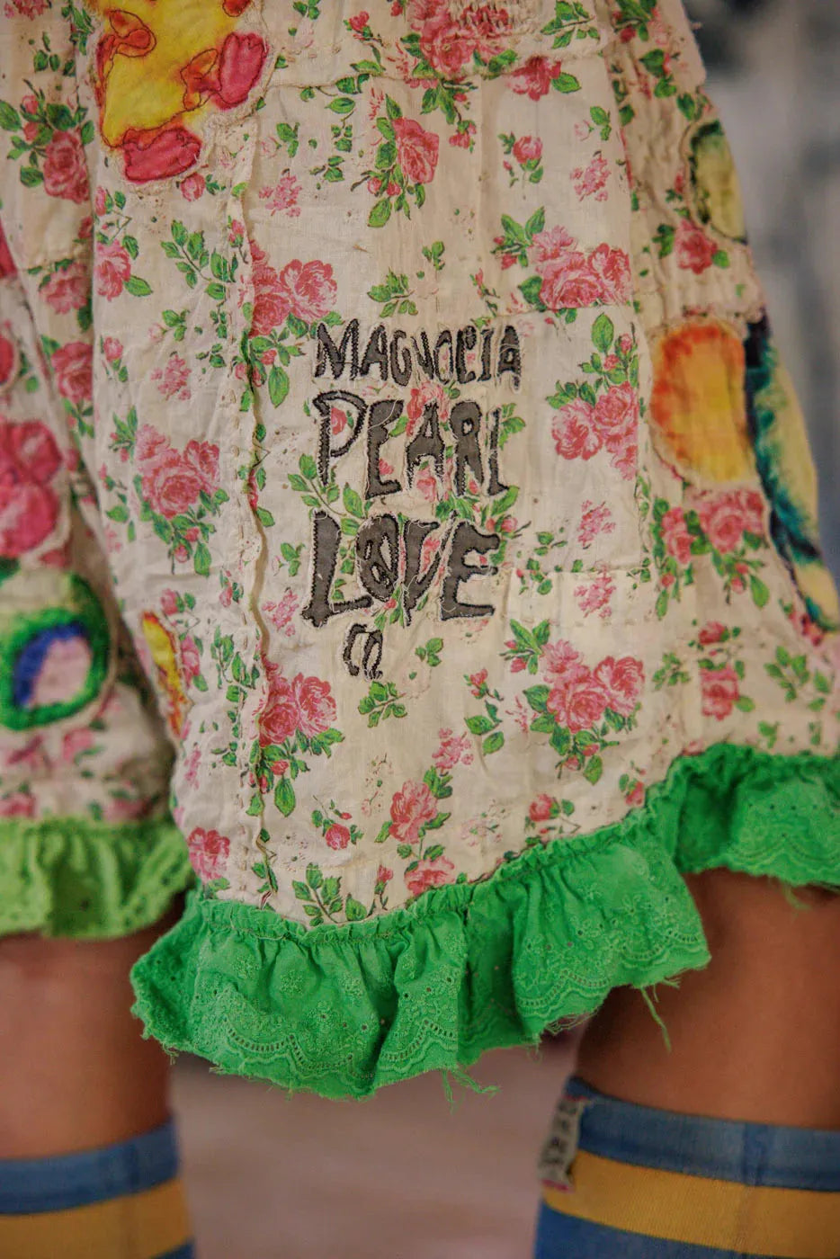 Magnolia Pearl Patchwork Fernie Shorts 106-EMARS-OS - Stay Wild Collective  Shorts
