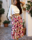 Layla maxi skirt Monet  kloth - Stay Wild Collective  