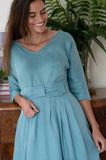 Lazybones Eloise Dress Linen - Stay Wild Collective  Dress