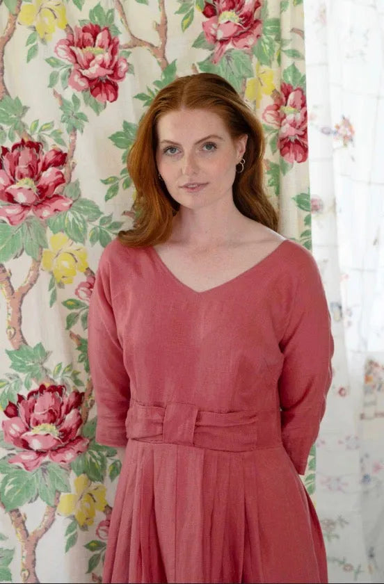 Lazybones Eloise Dress Linen - Stay Wild Collective  Dress