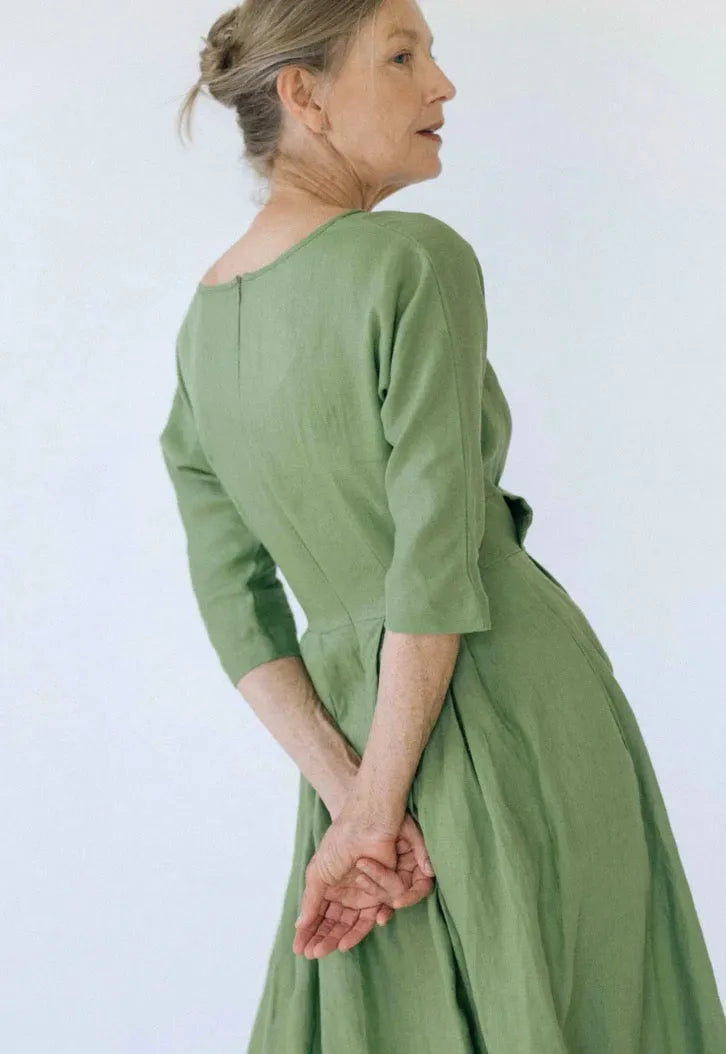 Lazybones Eloise Dress Linen - Stay Wild Collective  Dress