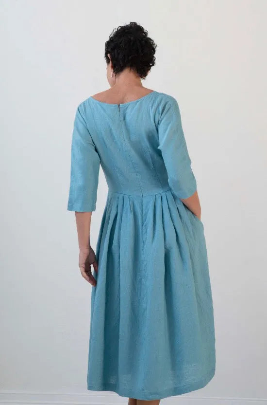 Lazybones Eloise Dress Linen - Stay Wild Collective  Dress