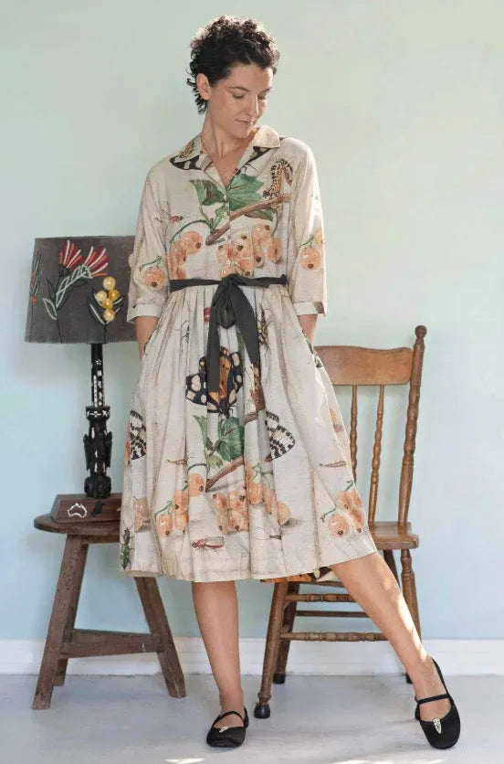 Lazybones Gianna Dress Insects - Stay Wild Collective  Dress