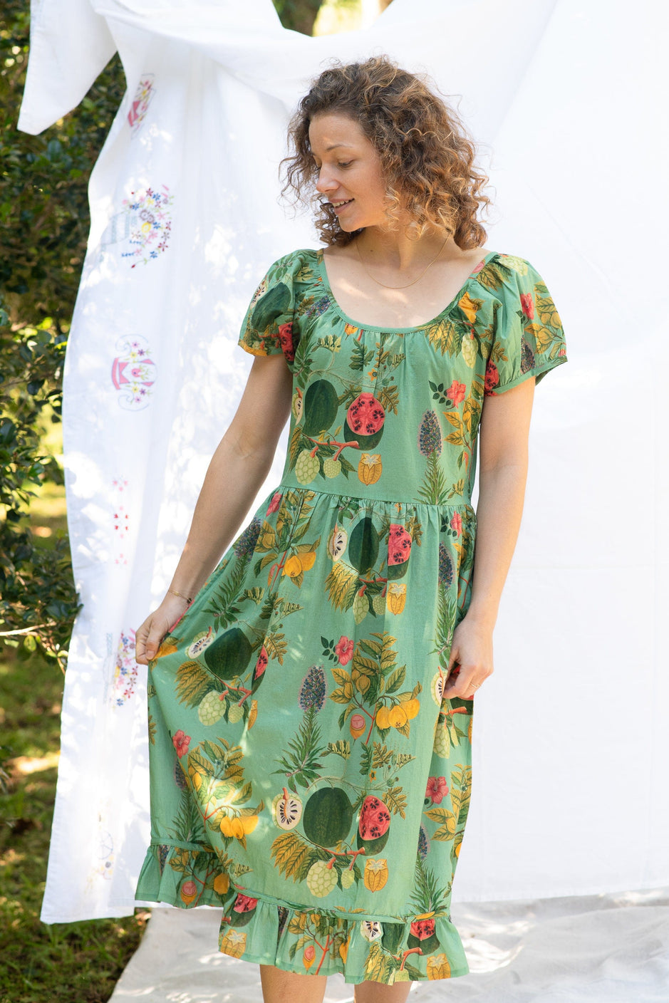   Lazybones merisa  dress tropical print  🐠 🌴 SALE - Stay Wild Collective  