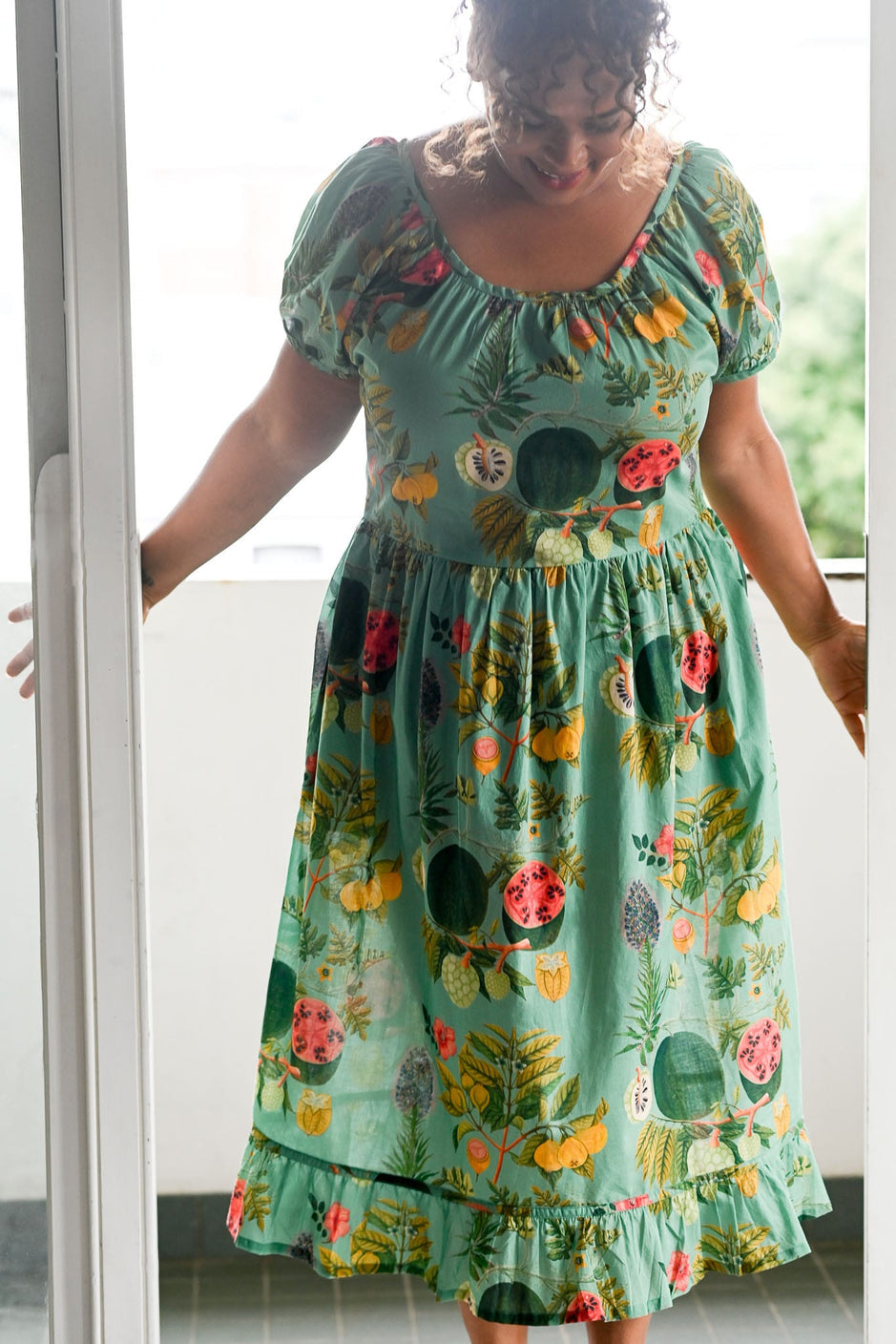   Lazybones merisa  dress tropical print  🐠 🌴 SALE - Stay Wild Collective  