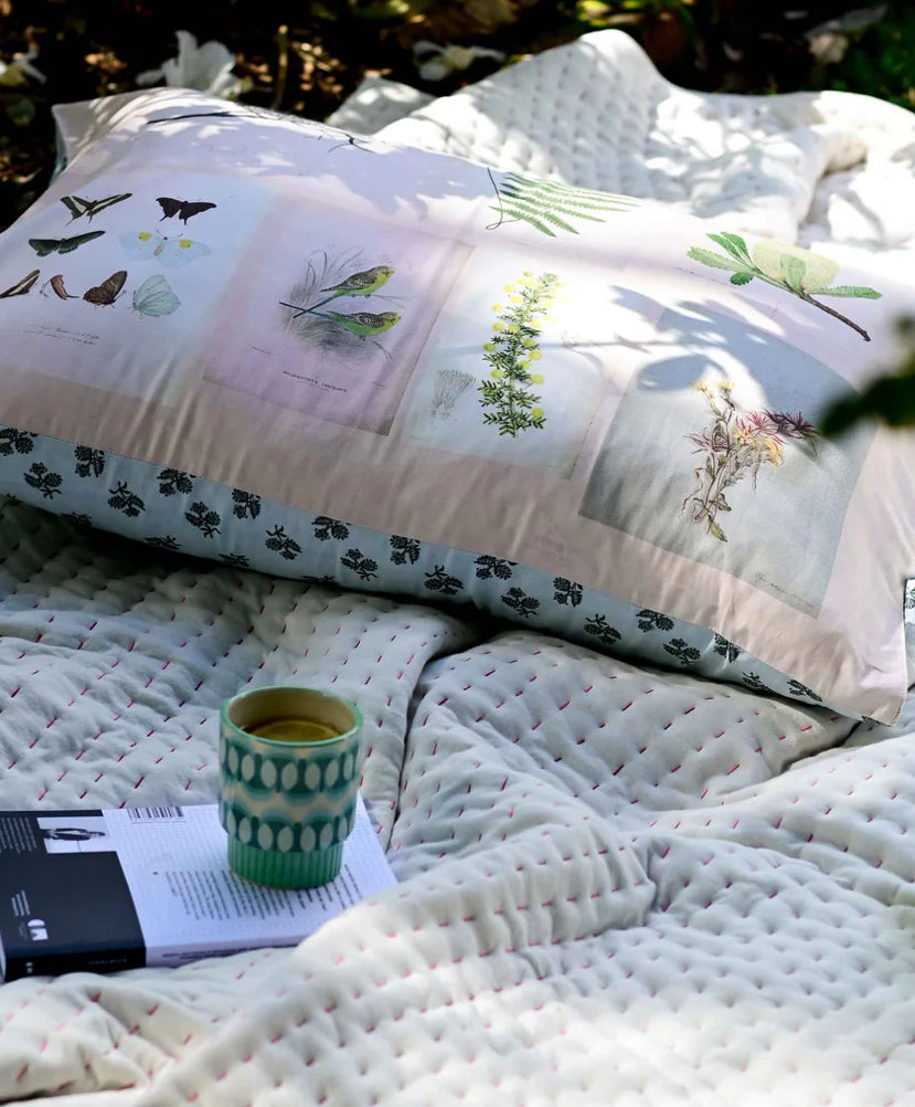 Lazybones pillowcase set scrapbook - Stay Wild Collective  Decor