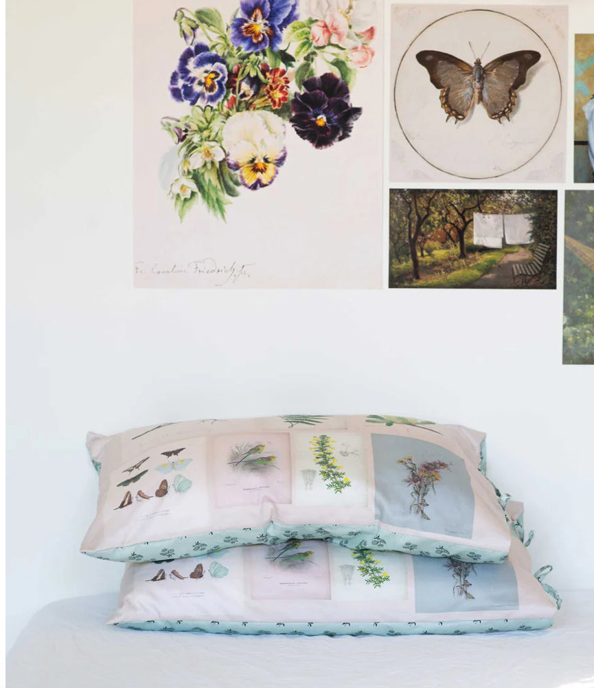  Lazybones pillowcase set scrapbook - Stay Wild Collective  Decor
