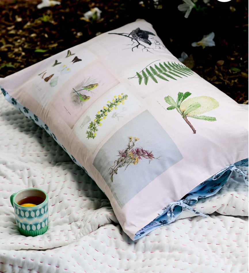  Lazybones pillowcase set scrapbook - Stay Wild Collective  Decor