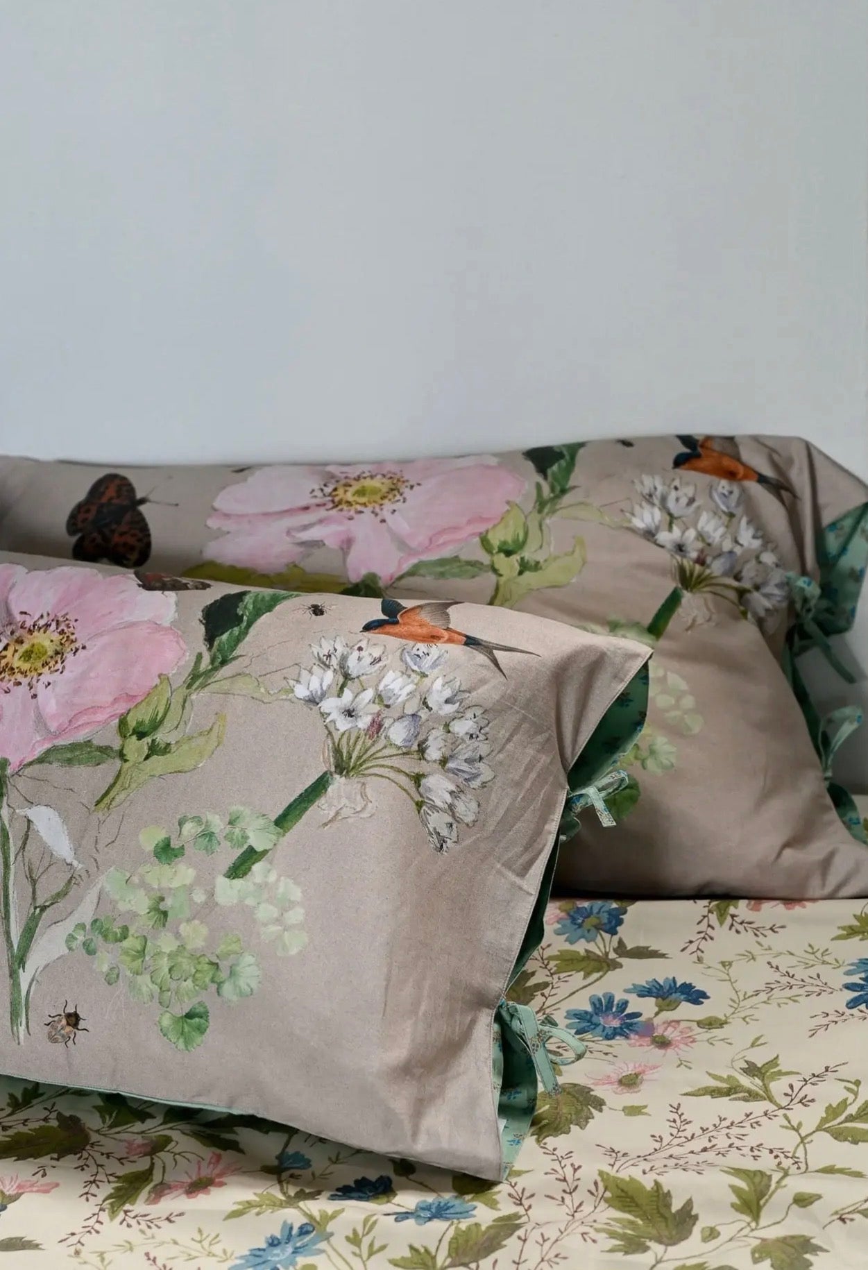  Lazybones springtime pillow case set - Stay Wild Collective  Decor