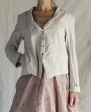 Aloe jacket striped linen Les ours - Stay Wild Collective  Coats & Jackets