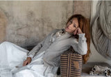 Aloe jacket striped linen Les ours - Stay Wild Collective  Coats & Jackets