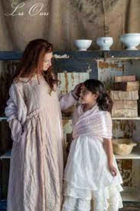 Les Ours Aureline Linen | Rose - Stay Wild Collective  Dresses