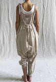 Overalls Alain stripe linen Les ours - Stay Wild Collective  Overalls