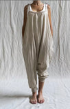 Overalls Alain stripe linen Les ours - Stay Wild Collective  Overalls