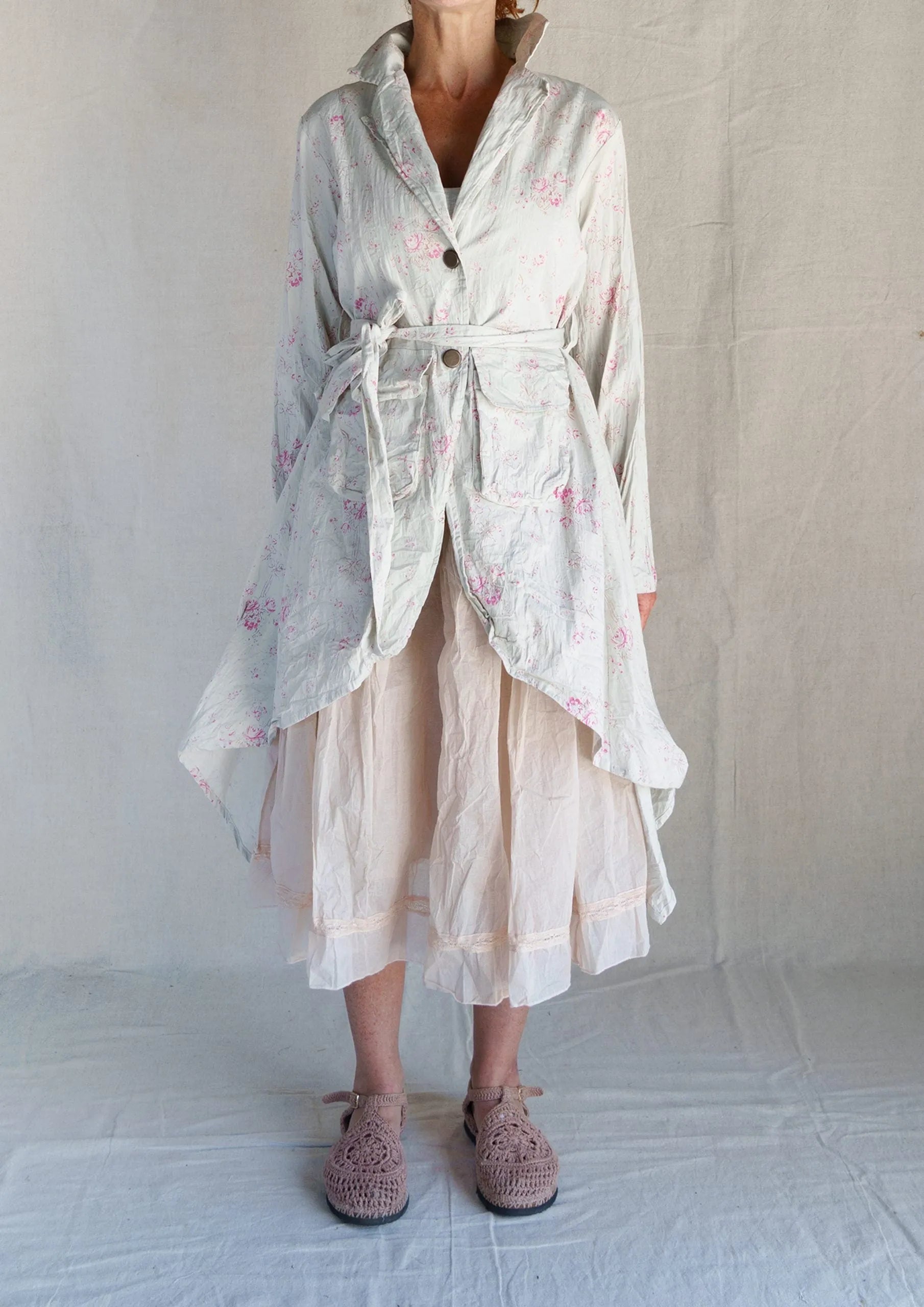 Pre order Les ours COLOMBO – jacket POPELINE LIBERTY BOUQUET - Stay Wild Collective  
