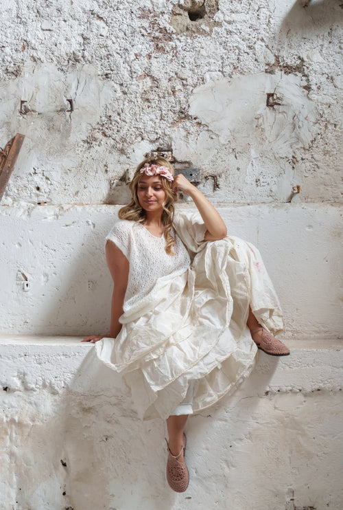  Les ours Madeleine skirts ss26 ecru - Stay Wild Collective  