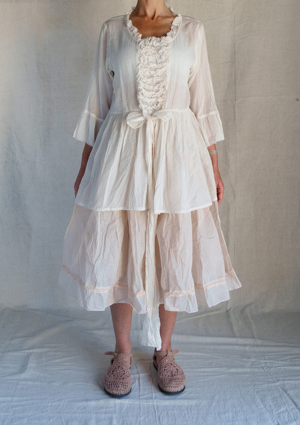  Les ours NAOKI – tunique cotton ecru  ss26 tunic - Stay Wild Collective  