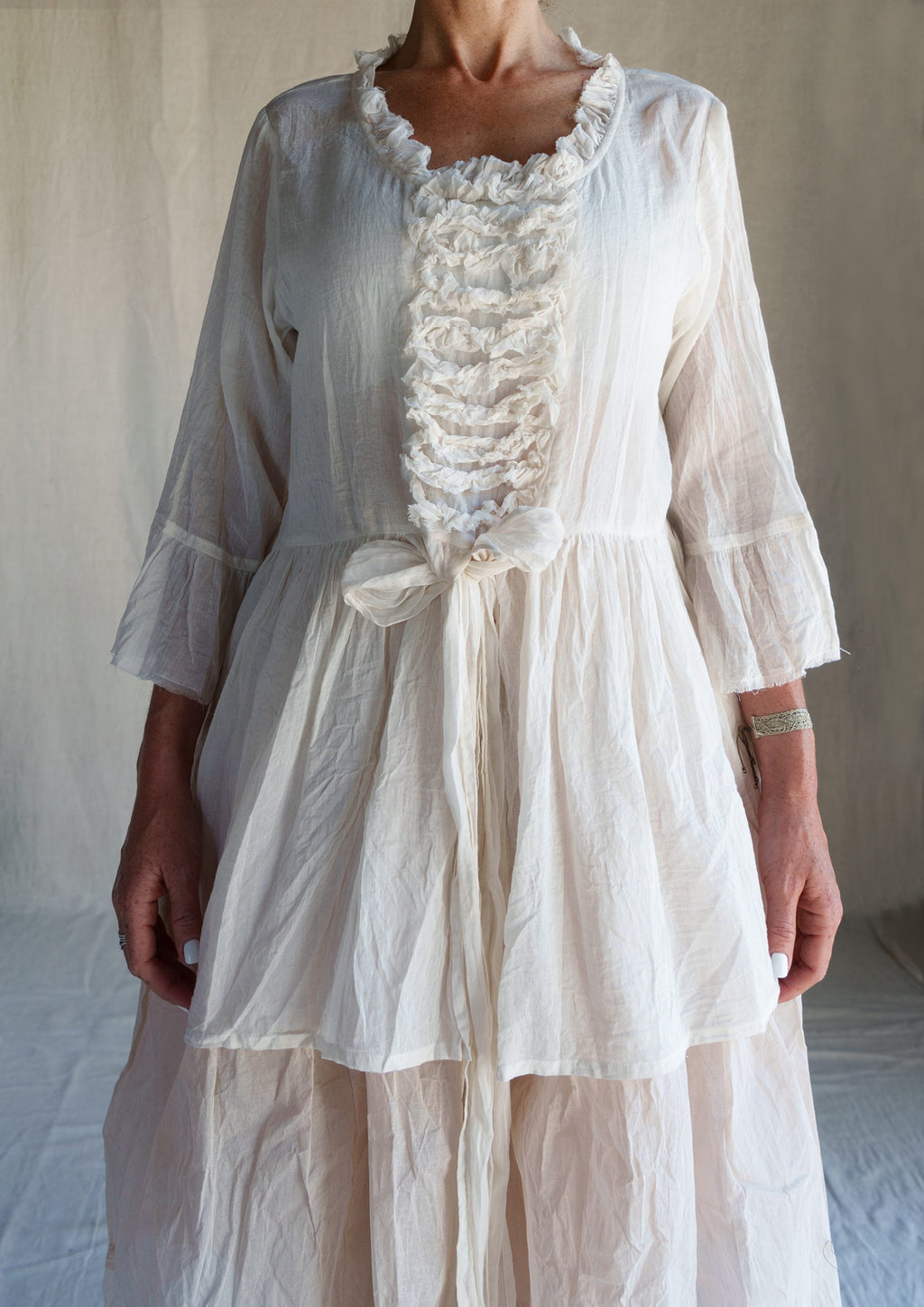  Les ours NAOKI – tunique cotton ecru  ss26 tunic - Stay Wild Collective  