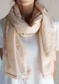 Pre order Les ours Pauline scarf pink stripe - Stay Wild Collective  Scarf