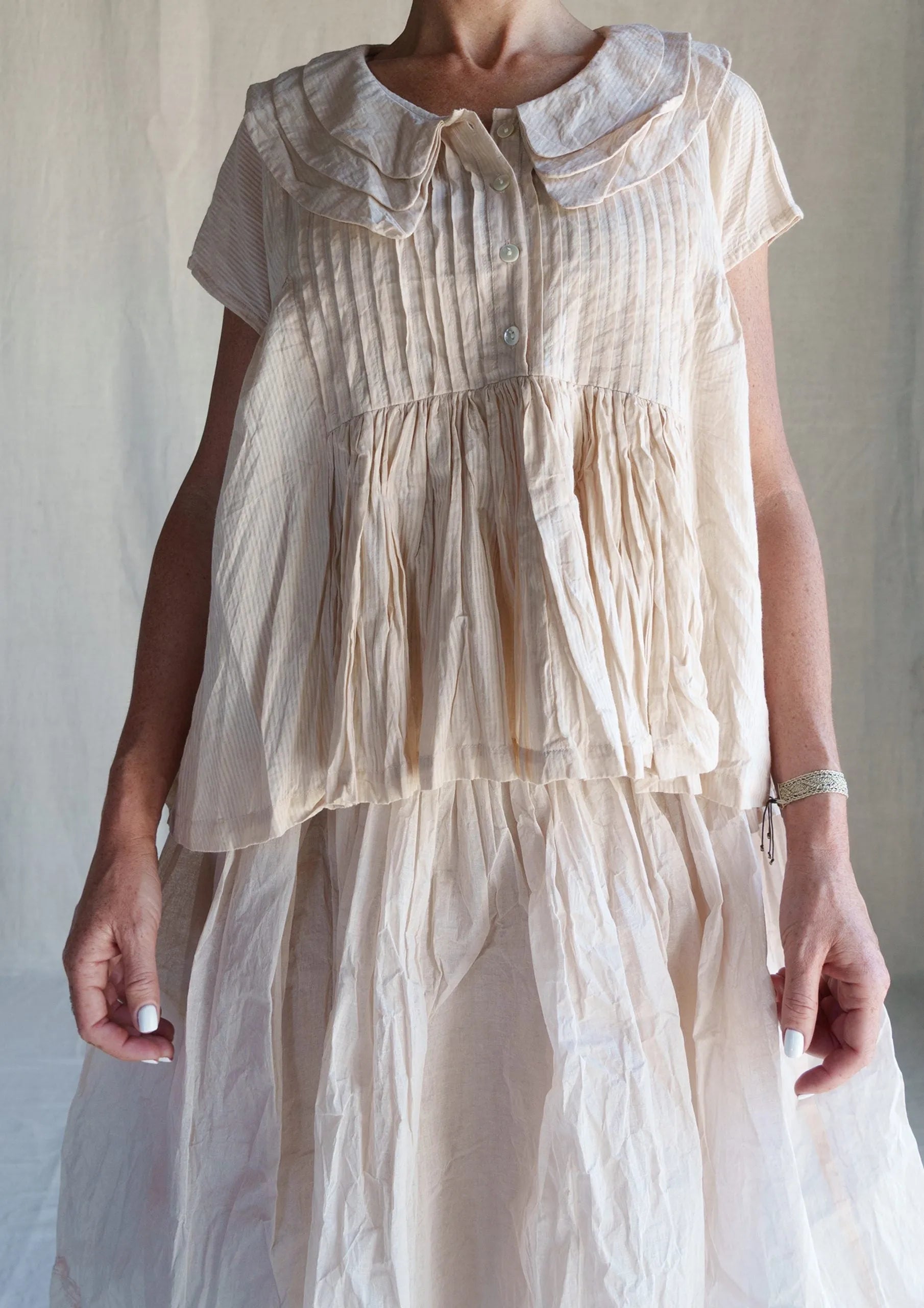 Pre order Les ours blouse SORA – stripe blush - Stay Wild Collective  